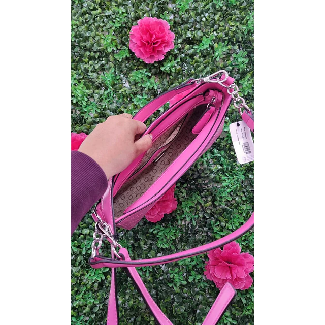 CARTERA GUESS ROSADA BARBIE LUNA