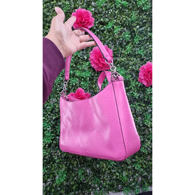 CARTERA GUESS ROSADA BARBIE LUNA