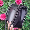 CROSSBODY SM NEGRO MONOGRAMO CADENAS NEGRAS