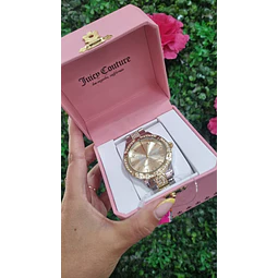 RELOJ JUICY PLATAEADO/DORADO
