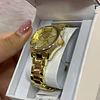 RELOJ POLO DORADO MUJER