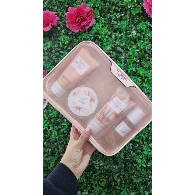 SET COCONUT MILK & ROSE (4 PRODUCTOS)