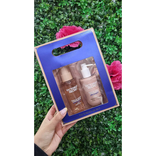 SET VAINILLA ORQUÍDEA SÁNDALO ( MIST 88ML + CREMA 88ML)