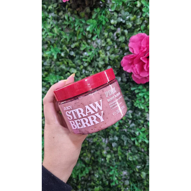 EXFOLIANTE CORPORAL PINK - STRAWBERRY