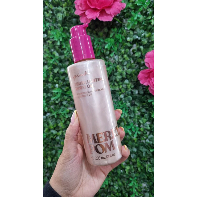 ILUMINADOR EN ACEITE PINK - MERRY POM 236ML