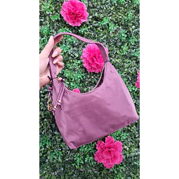 CARTERA DE HOMBRO VS COLOR ROSA UVA