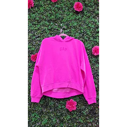 POLERON GAP VIRAL OUTLET FUCSIA TALLA XS