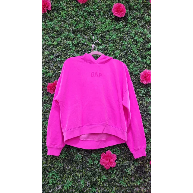 POLERON GAP VIRAL OUTLET FUCSIA TALLA XS