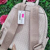 MOCHILA GUESS ROSA DOBLE CIERRE
