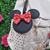 MOCHILA DISNEY MINI BLANCA CON BROCHE
