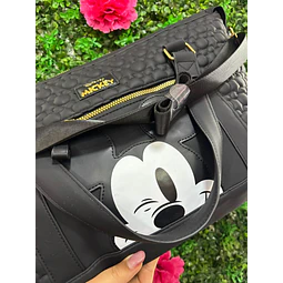 BOLSO VIAJE MICKEY NEGRO