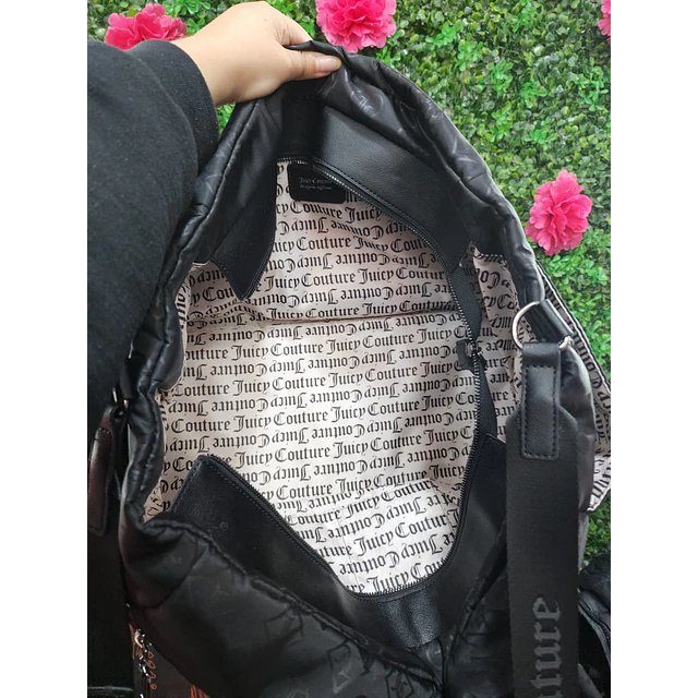 BOLSO DE VIAJE JUICY NEGRO
