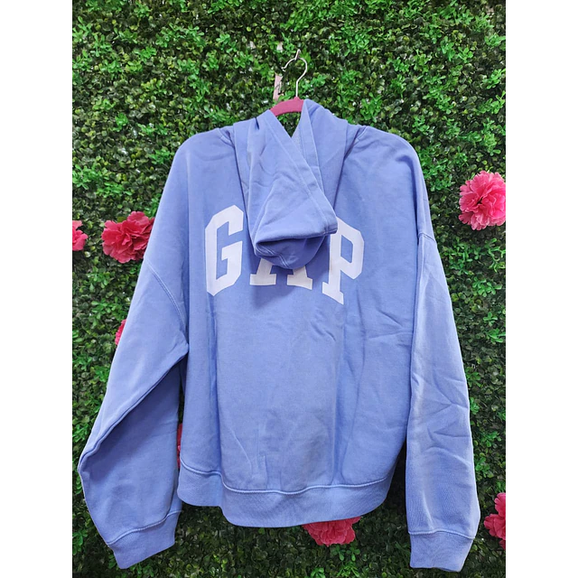 POLERON GAP VIRAL OUTLET CELESTE TALLA S