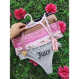 SET COLALES JUICY X7 TALLA M