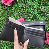 BILLETERA MK NEGRA MONOGRAMO