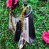 CARTERA DE HOMBRO SM NEGRA DETALLE PERRITO