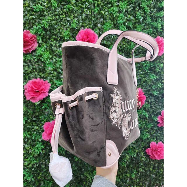 TOTE JUICY CAFÉ + ROSADO
