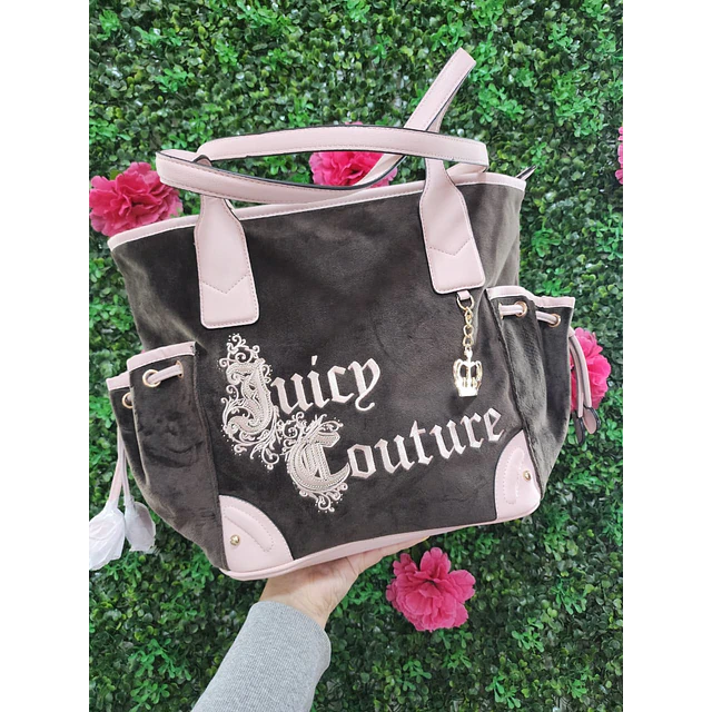 TOTE JUICY CAFÉ + ROSADO