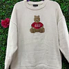 SWEATER BEIGE OSITO TALLA L