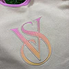 BOLSO VS LONA BEIGE C/ ROSA