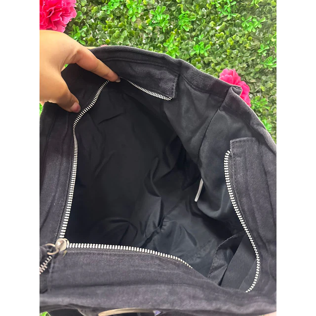 TOTE NEGRO PINK