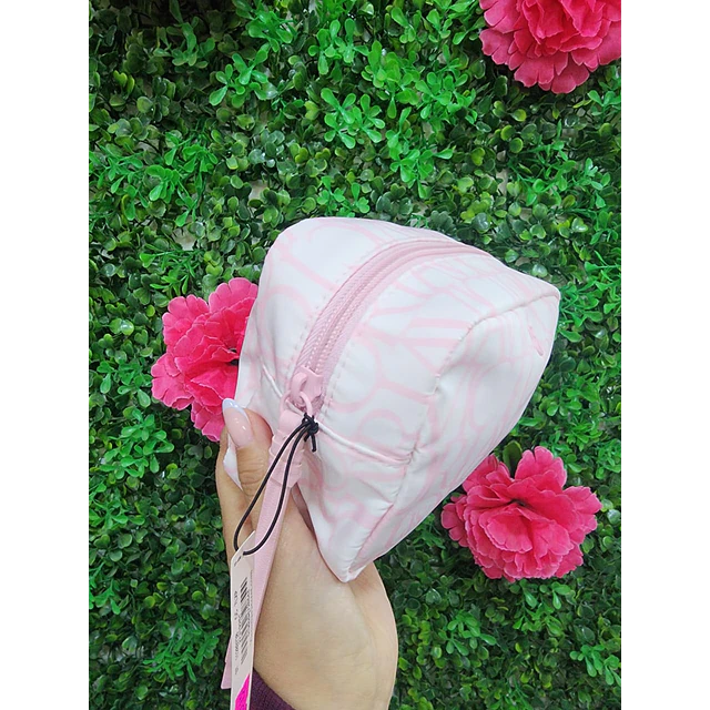 COSMETIQUERO VS MONOGRAMO VS BLANCO/ROSA PEQUEÑO