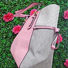 TOTE MK TRICOLOR ROSADO