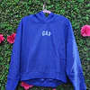 POLERON GAP VIRAL OUTLET AZUL TALLA S