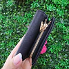 MINI BILLETERA GUESS NEGRO LISO