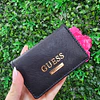 MINI BILLETERA GUESS NEGRO LISO