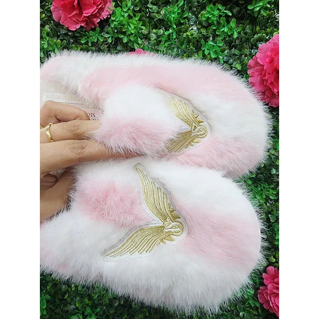 PANTUFLAS VS SIGNATURE C/ ALAS TALLA L