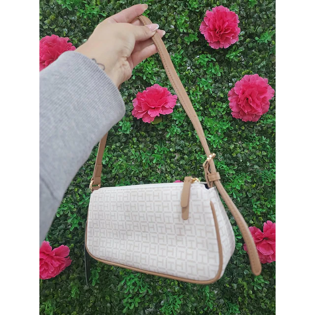 CARTERITA DE HOMBRO TOMMY HILFIGER VAINILLA