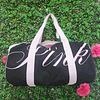 BOLSO PINK NEGRO CON ROSA