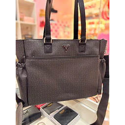 PAÑALERA GUESS NEGRA TIPO BOLSO