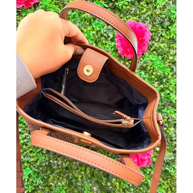 CROSSBODY MEDIANO TOMMY HILFIGER CAFÉ