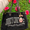 TOTE JUICY RECTANGULAR NEGRO GAMUZA
