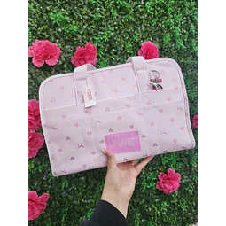 TOTE RECTANGULAR PINK ROSADO