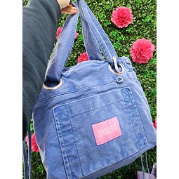 TOTE JEANS PINK