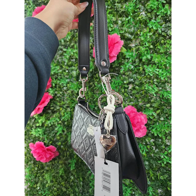 CARTERA DE HOMBRO PEQUEÑA STEVE MADDEN NEGRA