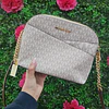 CROSSBODY MK OVALADO VAINILLA