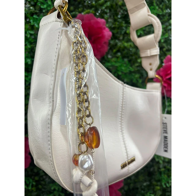 CARTERA DE HOMBRO SM BLANCA ARGOLLA