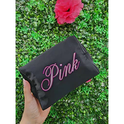 COSMETIQUERO PINK NEGRO MEDIANO