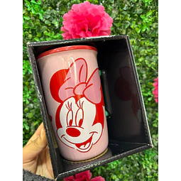 TAZON LATTE 550 ML MINNIE ROSADA