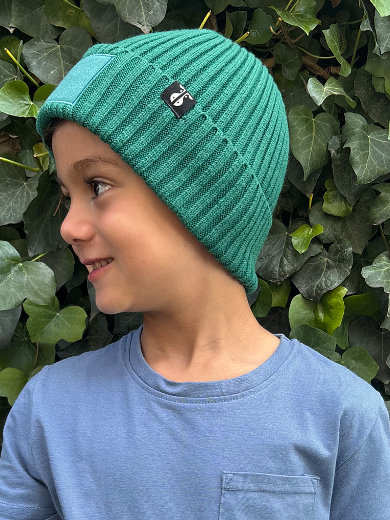 GORRO BEANIE KAU – VERDE BOSQUE 7