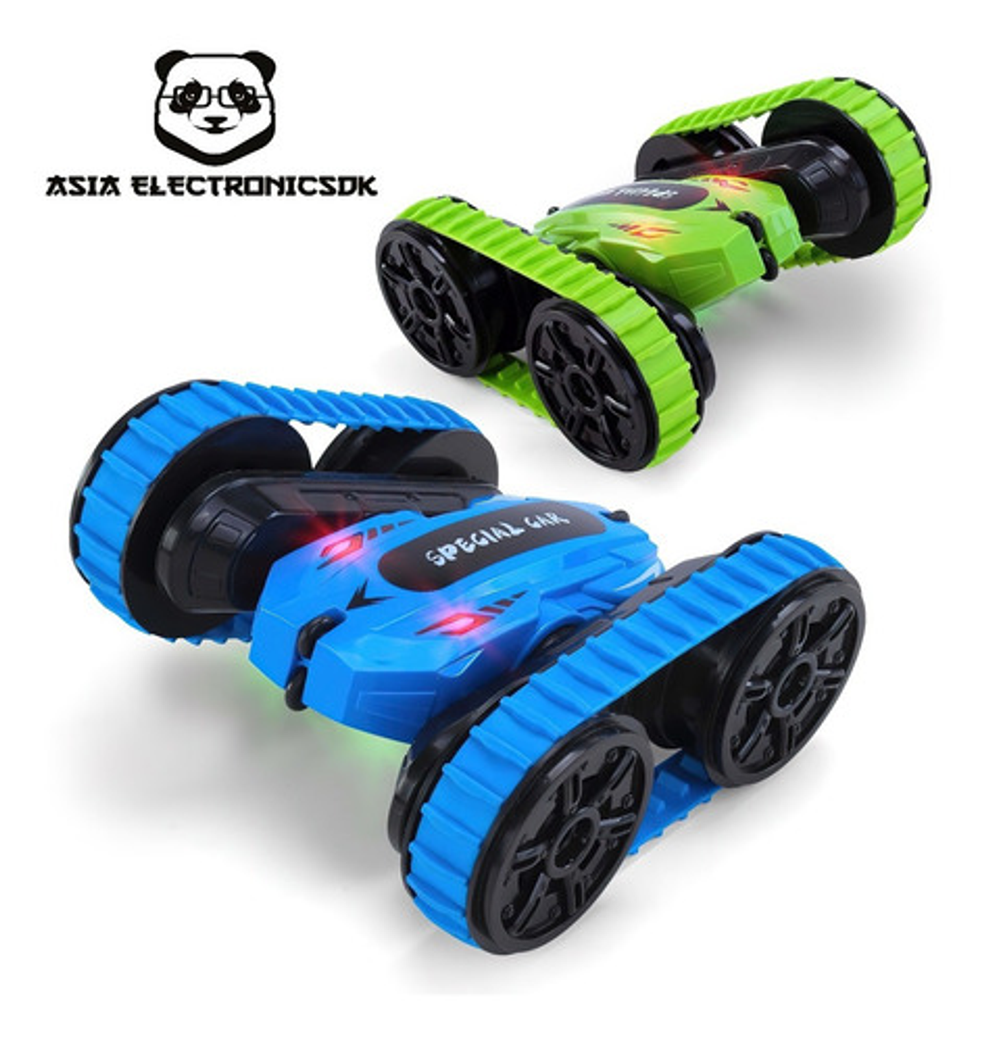 Carro Acrobacia Doble Cara 360° Rotación Con Control Remoto  2