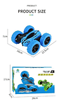 Carro Acrobacia Doble Cara 360° Rotación Con Control Remoto  - Miniatura 4