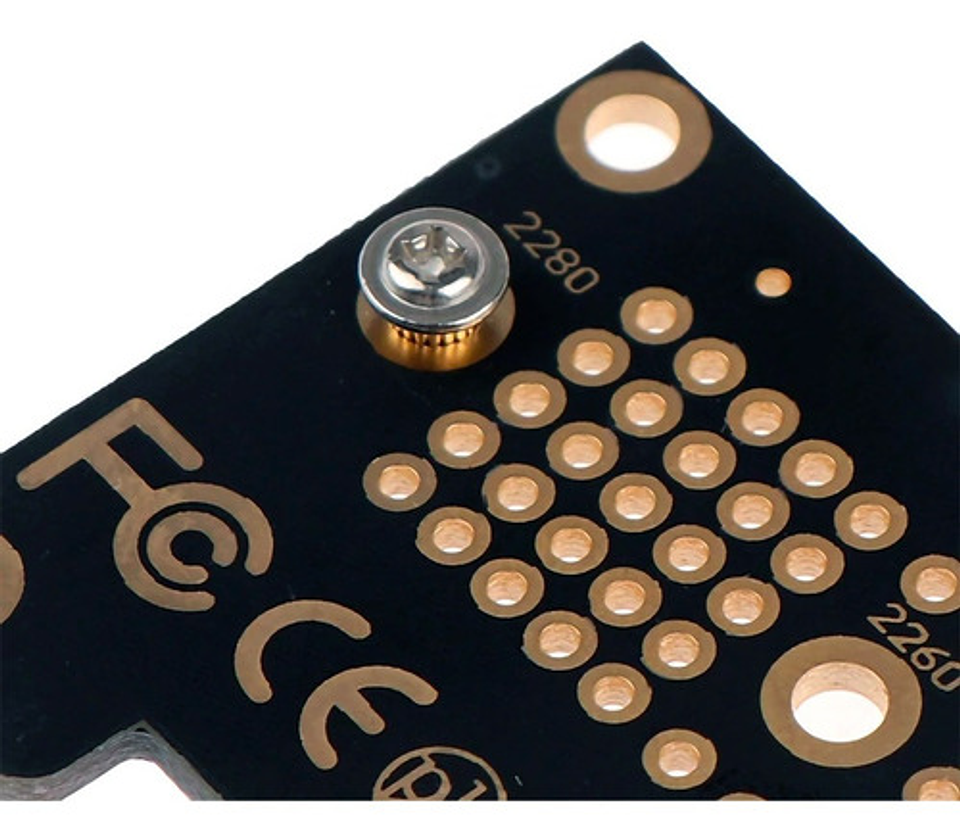 ¡tarjeta Adaptadora Nvme M.2 Ngff Ssd A Pcie X4 Con Soporte! 3