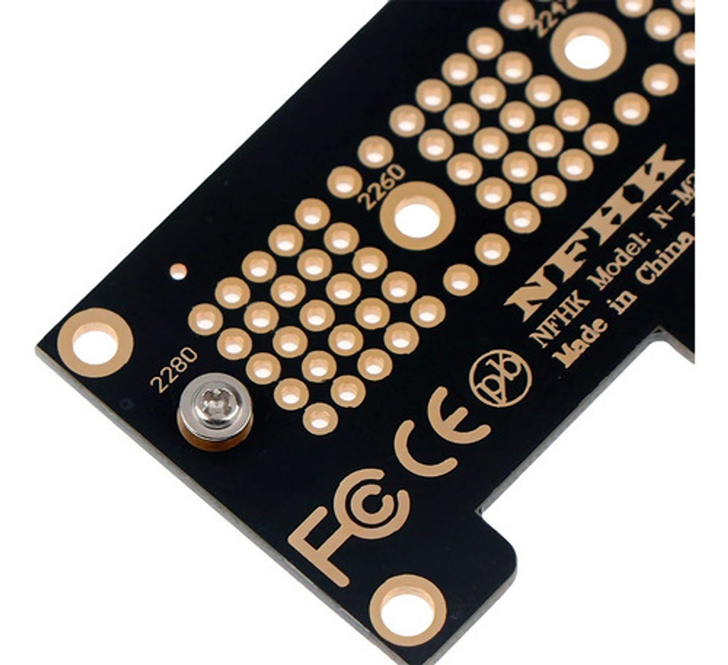 ¡tarjeta Adaptadora Nvme M.2 Ngff Ssd A Pcie X4 Con Soporte! 5