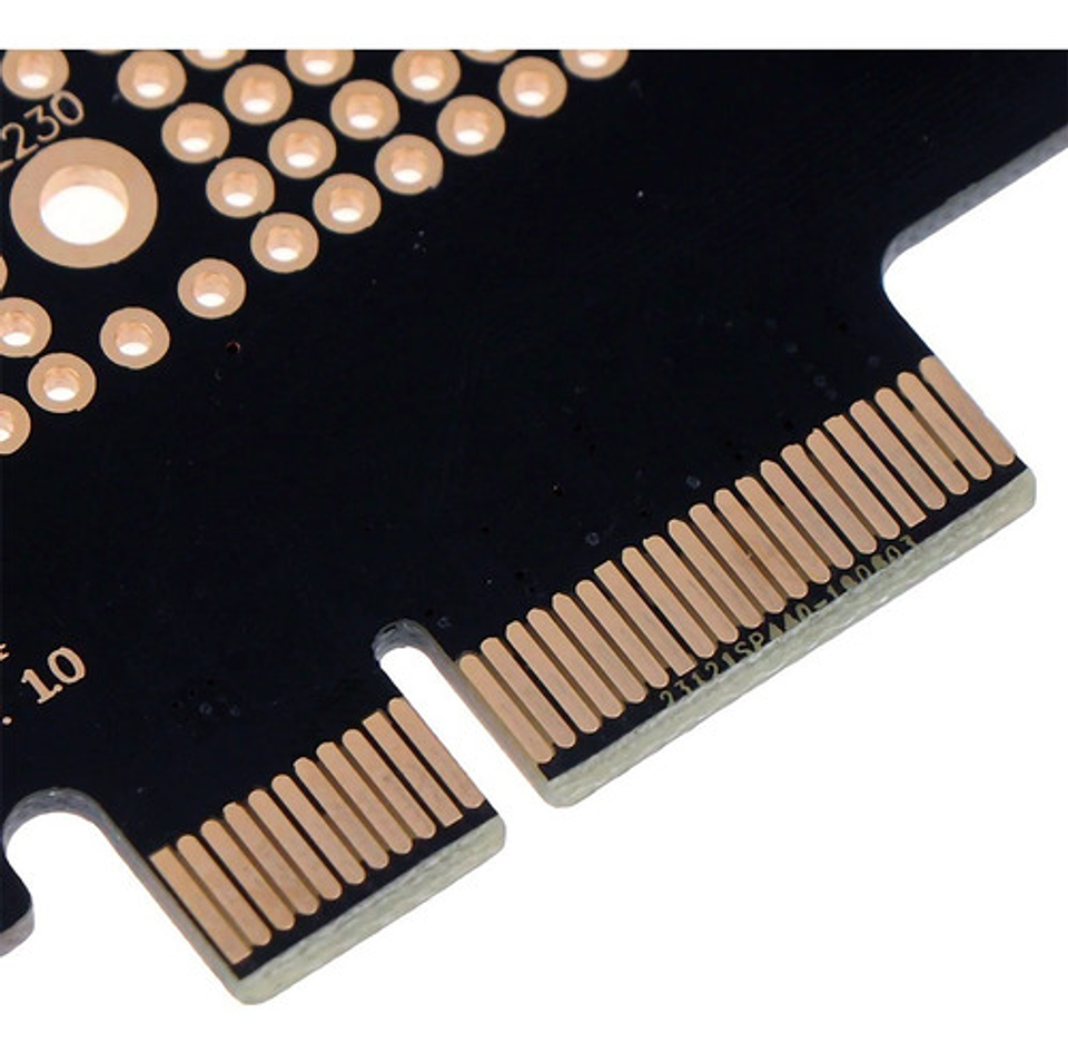 ¡tarjeta Adaptadora Nvme M.2 Ngff Ssd A Pcie X4 Con Soporte! 7