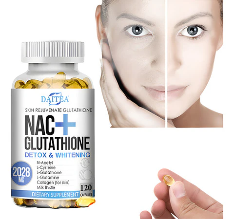 Nac + Glutation Colágeno Q10 Antioxidante Y Rejuvenecedor